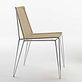 classic style chimney chairs / stackable / restaurant - PENELOPE WEAVE by Marcello Ziliani