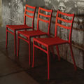 classic style chimney chairs / stackable / restaurant - SABRINA by Marcello Ziliani