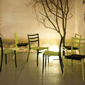 classic style chimney chairs / stackable / restaurant - SABRINA SOFT by Marcello Ziliani