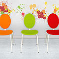 classic style chimney chairs / upholstered / for public buildings - WENDY : 1991