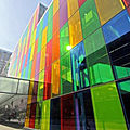 printed glass panel / pattern - 40017