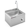 kitchen single-handle mixer tap / commercial bariatric / with pull-out spray - QUADRA : A/413/04