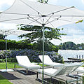 commercial patio umbrella - OCEAN MASTER ZERO HORIZON