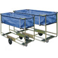 commercial trolley / linen - MOVING BOTTOM