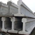 concrete beam / prestressed / I - M