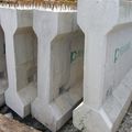 concrete beam / prestressed / I - TM