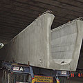 concrete beam / prestressed / I - TM