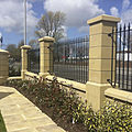 garden fence / mesh / metallic - STAINLESS STEEL