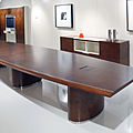 conference table / wood - BASIS™