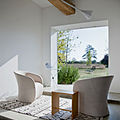 contemporary armchair / leather - CALLA by N.D.Lawrance
