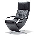 contemporary armchair / tilting - 577 by Schnabel & Schneider
