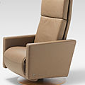 contemporary armchair / tilting - EGO by Norbert Beck