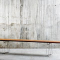 contemporary bench / wood / solid - SES 2