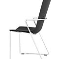 contemporary chairs / with armrest / sled base - COMPOS by Samuli Naamanka