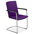 contemporary chairs / classic style chimney / cantilever / stackable - LEON by Kressel + Schelle