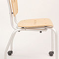 contemporary chairs / classic style chimney / with casters - ELENA 034