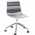 contemporary chairs / classic style chimney / with casters - CLAIRE 5R by Stefano Sandonà