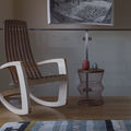 contemporary chairs / classic style chimney / rocking - MODERN