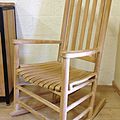 contemporary chairs / classic style chimney / rocking - LUNA