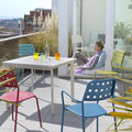 contemporary chairs / classic style chimney / stackable / with armrest - SHOT