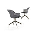 contemporary chairs / classic style chimney / swivel / by Antonio Citterio - IUTA