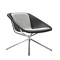 contemporary chairs / classic style chimney / swivel / for public buildings - KOLA LOUNGE X by Mikko Laakkonen