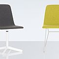 contemporary chairs / sled base - MULTI by Michael Sodeau