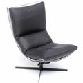 fireside chair with charging stations / contemporary - SYLVIE