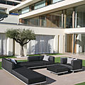 contemporary footstool / garden - LAZY by Kris Van Puyvelde