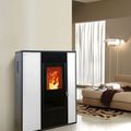 contemporary heating stove / wood pellet - ALICE
