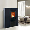 contemporary heating stove / wood pellet - PELLET AIRE SLIM 12