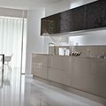 contemporary kitchen / glass / lacquered - SYSTEM COLLECTION