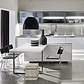 contemporary kitchen / with island / laminate - SPATIA : COMPOSITION 4