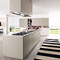 contemporary kitchen / with island / laminate - E25 - FILOE25