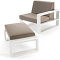contemporary ottoman / garden - KAMA : EM5POF by Benjamin Ferriol