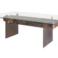 contemporary secretary desk / wood / metal - OITIS