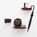 contemporary shelf / by Ronan & Erwan Bouroullec / wall - CORNICHES