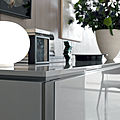 contemporary sideboard / lacquered - NIBBIO by C. Marelli & M. Molteni