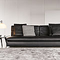contemporary sofa / by Rodolfo Dordoni - COLLAR