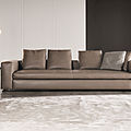 contemporary sofa / by Rodolfo Dordoni - LEONARD