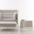 contemporary sofa / by Ronan & Erwan Bouroullec / highback - ALCOVE : LOVE SEAT