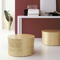 contemporary stool / ceramic / original by Marcel Wanders - GOLD