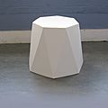 contemporary stool / stackable - VAN AMBURGH by Sam Johnson