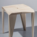 contemporary stool / wood - HORATIO 815 by Aleks Komel