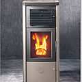 contemporary stove / wood pellet - FENICE