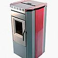 contemporary stove / wood pellet - PKH-8.5