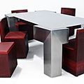 contemporary table and chair set - BIG CONNECT US