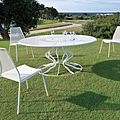 contemporary table / garden / metal - MINUETTO by Chiaramonte-Marin