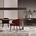 contemporary table / by Rodolfo Dordoni - MORGAN