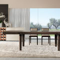 contemporary table / wood / extending / solid - MERLINO